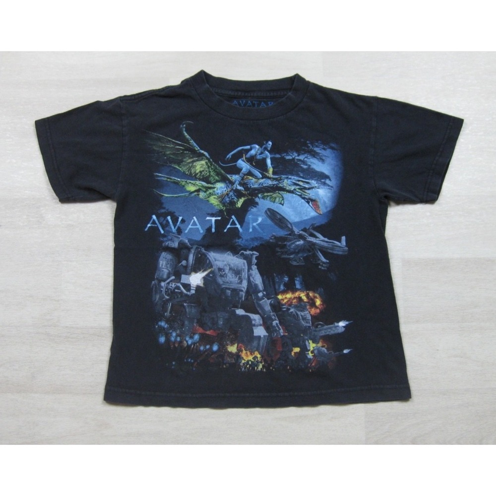 Vintage‎ Avatar Film T-Shirt Youth (S) Fantasy Science Fiction James Cameron